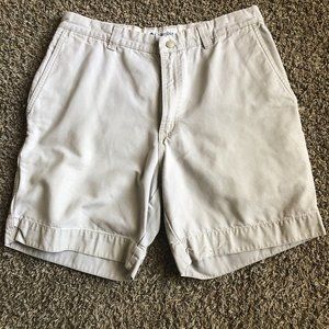Columbia Shorts Mens 32 Beige Tan Chino Outdoors Casual Hiking Active Golf Hiker